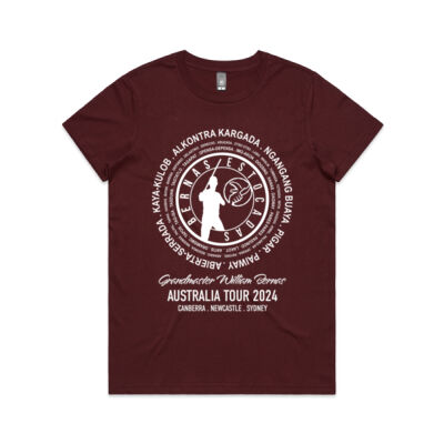 GMB Australia Tour Women's Tee Too Thumbnail